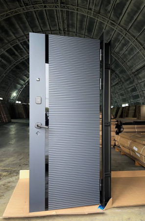 9СМ МДФ/МДФ САТИН ГРАФИТ ЭМАЛИТ 