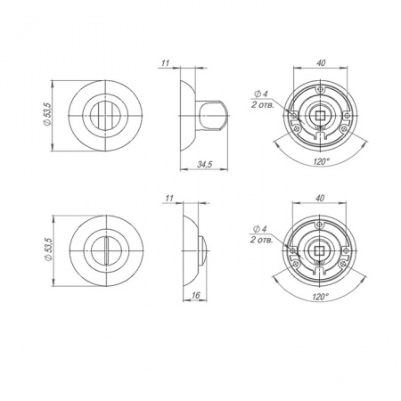 ЗАВЁРТКА (РУЧКА PUNTO) ПОВОРОТНАЯ BK6.R.TL54 (BK6 TL) BL-24 ЧЁРНЫЙ ЗАВЁРТКА (РУЧКА PUNTO) ПОВОРОТНАЯ BK6.R.TL54 (BK6 TL) BL-24 ЧЁРНЫЙ