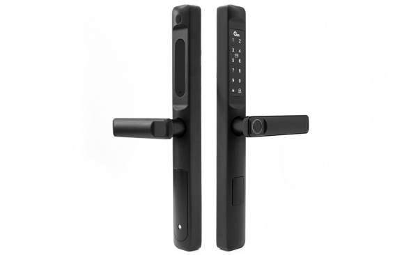 УЗКОПРОФИЛЬНЫЙ УМНЫЙ ЗАМОК Gimmel F22 TTLock DM 35, R ДЛЯ АЛМИНЕВЫХ ДВЕРЕЙ 